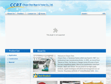 Tablet Screenshot of ccropes.com